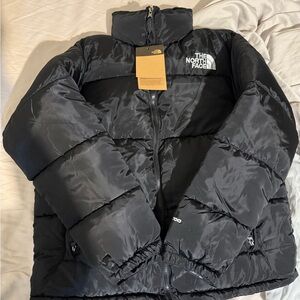 The North Face Men's 1996 Retro Nuptse 700 Down Puffer Jacket Black Medium